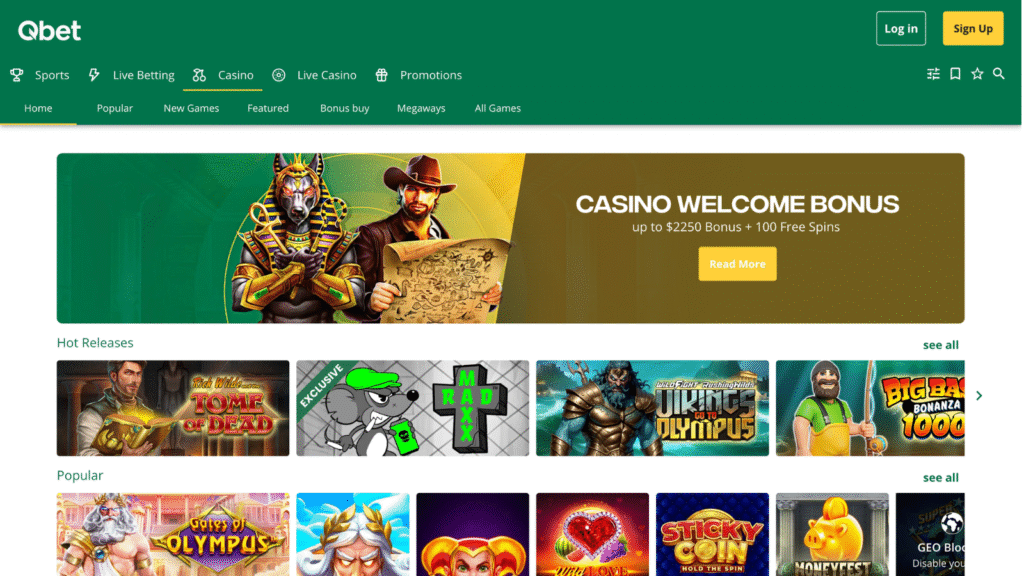 Qbet - Casino Games